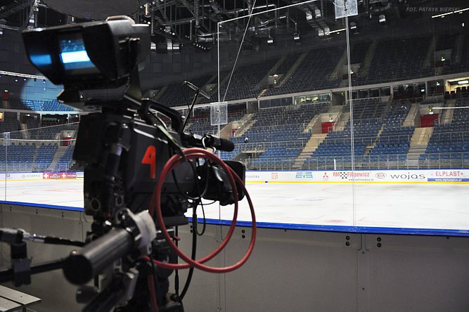 Przed finałem Pucharu Polski w hokeju na lodzie (TVP Sport, 2014)